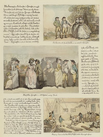 Rowlandsons Tour in einer Postkutsche, 1782 von Thomas Rowlandson